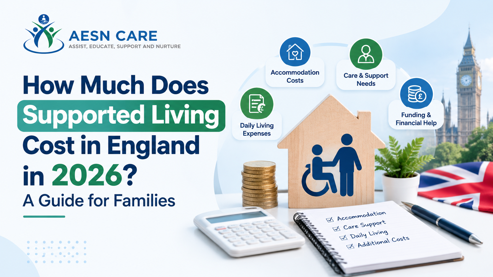 How Much Does Supported Living Cost in England in 2026? A Guide for Families